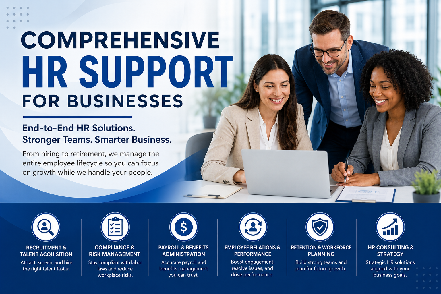 Comprehensive HR Support for Businesses